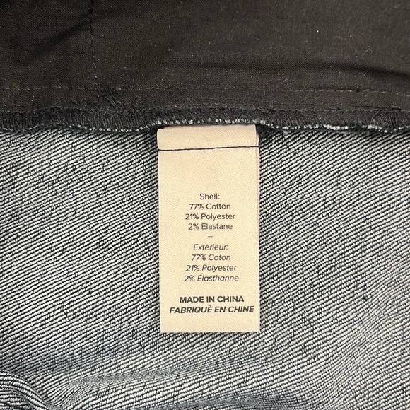 NWOT Cinq a Sept high waisted wide leg 4 pocket darker blue denim jeans - Picture 13 of 14